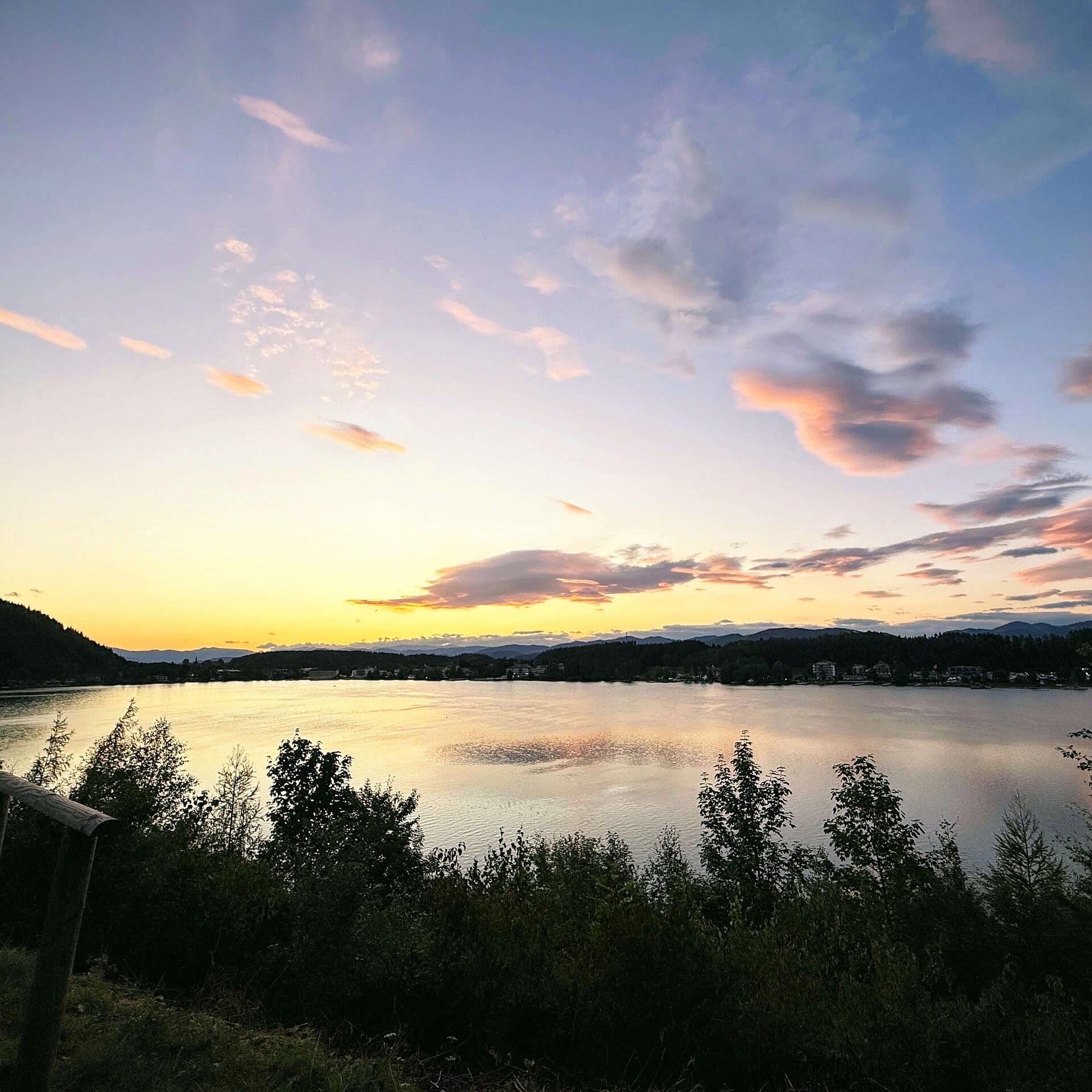 Sonnenuntergang am Klopeiner See – Preise alt=