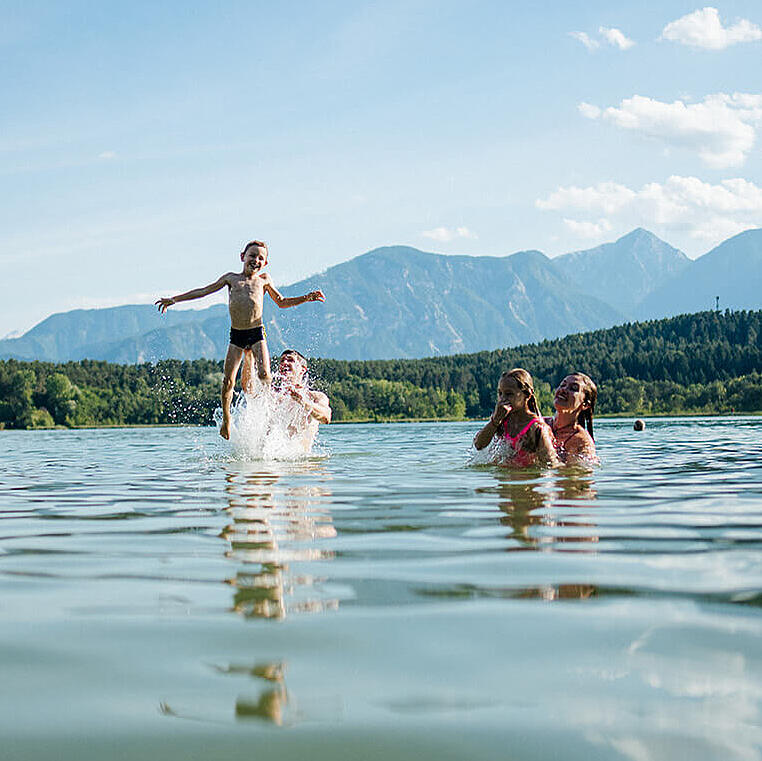 Familie am Turnersee